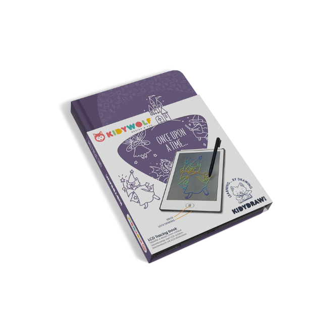 KIDYWOLF TABLETTE À DESSIN LCD KIDYDRAW-MINI - IL ÉTAIT UNE FOIS