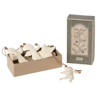 MAILEG SUSPENSION NOËL MÉTAL - SET 4 PIÈCES - HOLY NIGHT