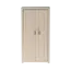 MAILEG ARMOIRE DOUBLE PORTES SOURIS - BLANC CRÈME