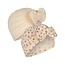 KONGES SLOJD SET DE 2 BONNETS BAMBI - BUTTERCREAM / BLOOMIE