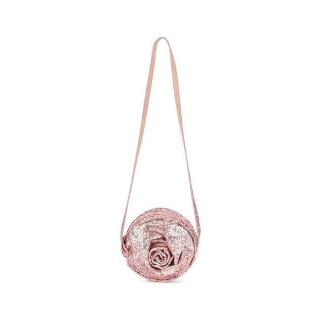 KONGES SLOJD SAC BANDOULIÈRE À PAILLETTES - PÉTALES DE ROSE