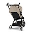 CYBEX CYBEX POUSSETTE LIBELLE ALMOND BEIGE - CHÂSSIS TAUPE