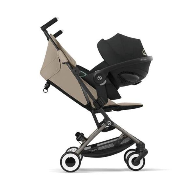CYBEX CYBEX POUSSETTE LIBELLE ALMOND BEIGE - CHÂSSIS TAUPE