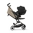 CYBEX CYBEX POUSSETTE LIBELLE ALMOND BEIGE - CHÂSSIS TAUPE