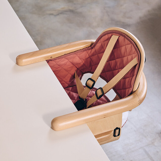 CHARLIE CRANE HIKO -  COUSSIN POUR CHAISE DE TABLE HIKO - BOIS DE ROSE