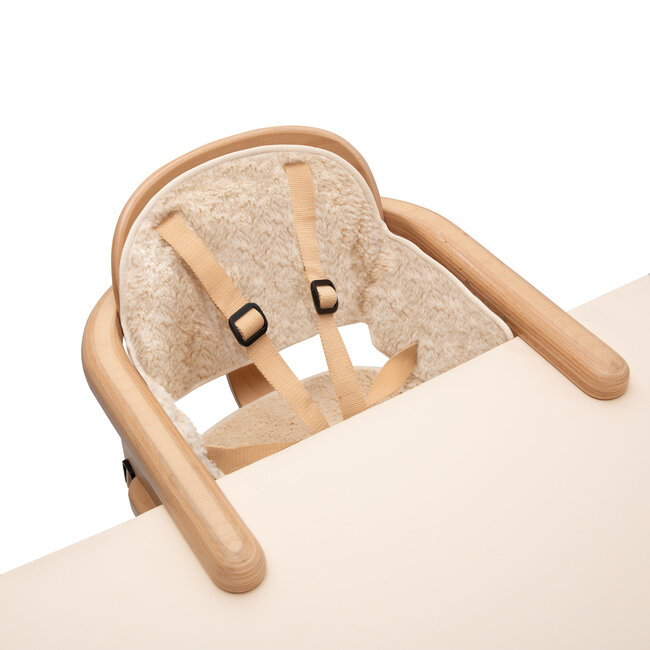 CHARLIE CRANE HIKO -  COUSSIN POUR CHAISE DE TABLE HIKO - FUR MILK