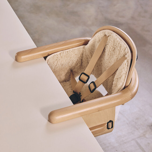 CHARLIE CRANE HIKO -  COUSSIN POUR CHAISE DE TABLE HIKO - FUR MILK