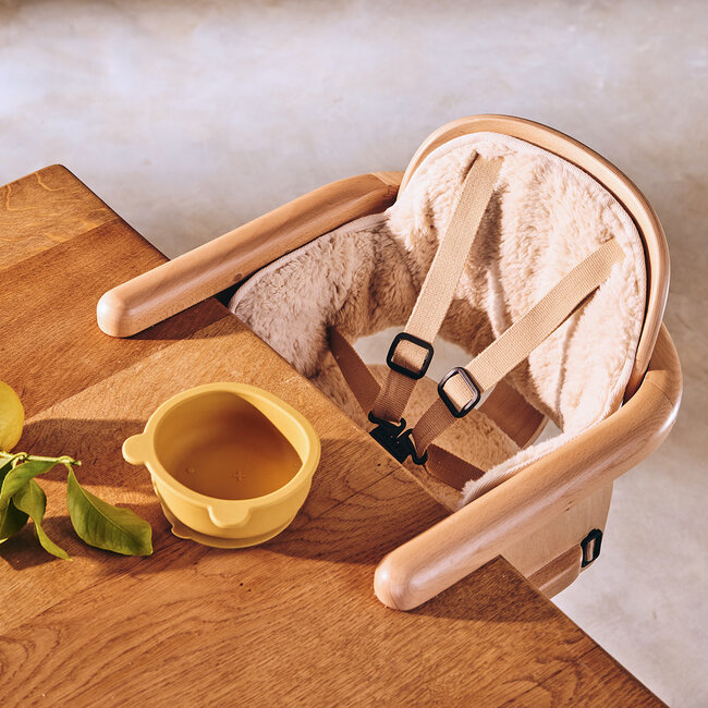 CHARLIE CRANE HIKO -  COUSSIN POUR CHAISE DE TABLE HIKO - FUR MILK