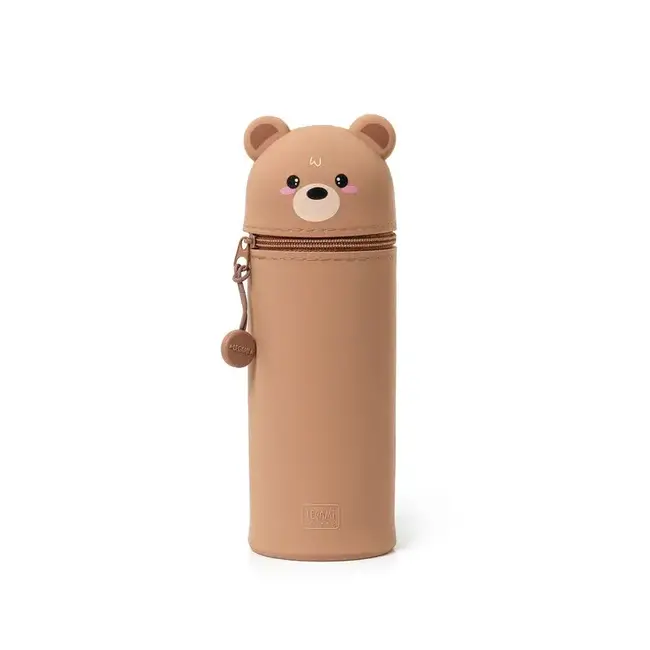 LEGAMI 2 EN 1 TROUSSE POT À CRAYON - KAWAII OURS TEDDY BEAR