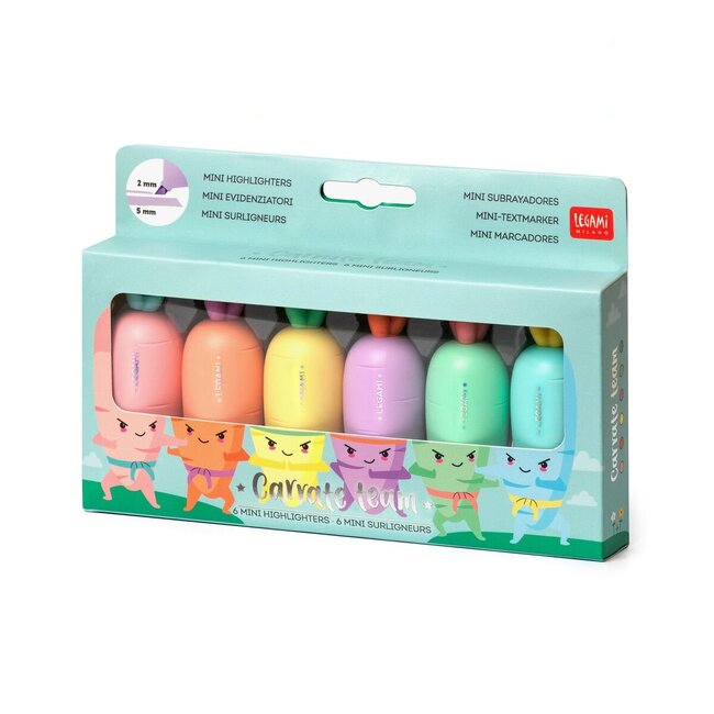 LEGAMI SET 6 MINI SURLINGNEURS - CARRATE TEAM CAROTTE