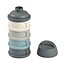 BEABA BOÎTE DOSEUSE DE LAIT 4 COMPARTIMENTS - MINERAL GREY BLUE