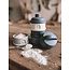 BEABA BOÎTE DOSEUSE DE LAIT 4 COMPARTIMENTS - MINERAL GREY BLUE
