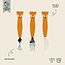 TRIXIE SET DE 3 COUVERTS INOX MANCHE SILICONE - MR RENARD