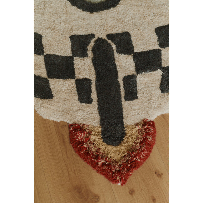 LORENA CANALS TAPIS LAVABLE FUSÉE ROCKET 85X135CM