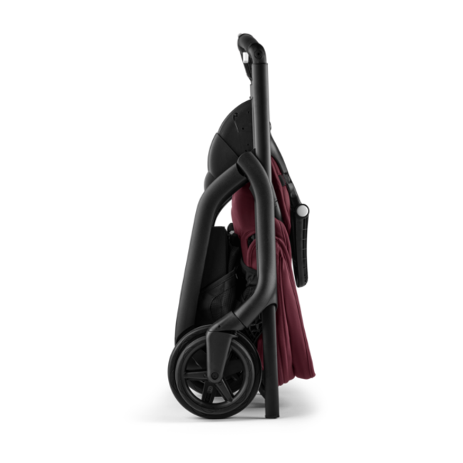 BUGABOO BUGABOO DRAGONFLY - POUSSETTE COMPLÈTE - BLACK / CERISE INTENSE