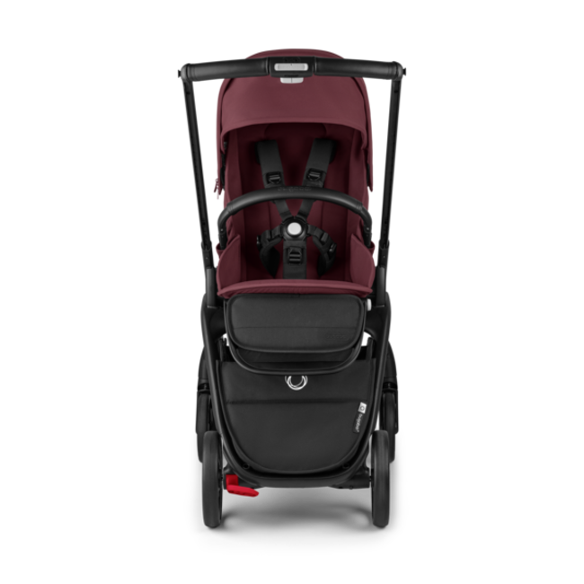 BUGABOO BUGABOO DRAGONFLY - POUSSETTE COMPLÈTE - BLACK / CERISE INTENSE