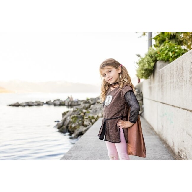 GREAT PRETENDERS DÉGUISEMENT - TUNIQUE & CAPE CHEVALIER CUIVRE 4-6ANS