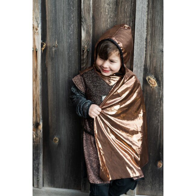 GREAT PRETENDERS DÉGUISEMENT - TUNIQUE & CAPE CHEVALIER CUIVRE 4-6ANS