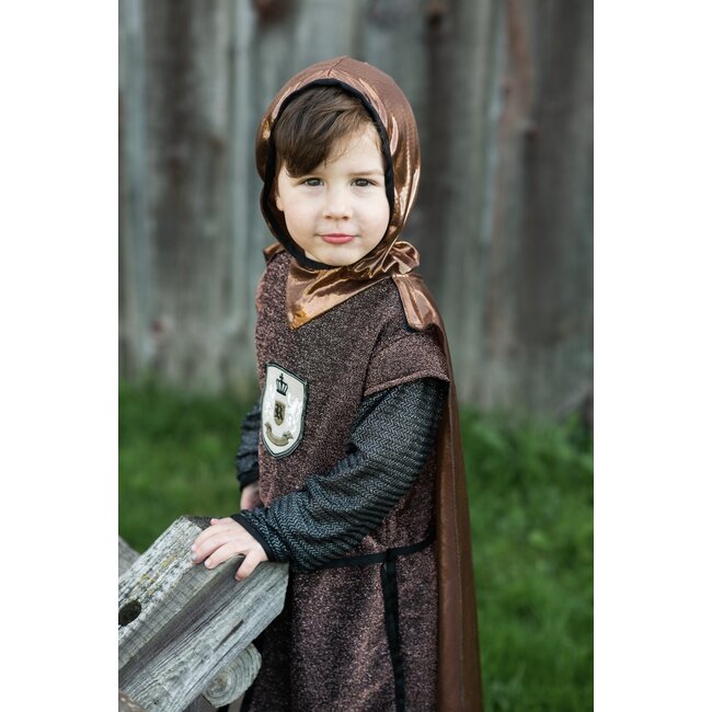 GREAT PRETENDERS DÉGUISEMENT - TUNIQUE & CAPE CHEVALIER CUIVRE 4-6ANS