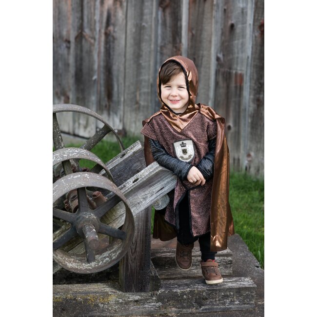 GREAT PRETENDERS DÉGUISEMENT - TUNIQUE & CAPE CHEVALIER CUIVRE 4-6ANS