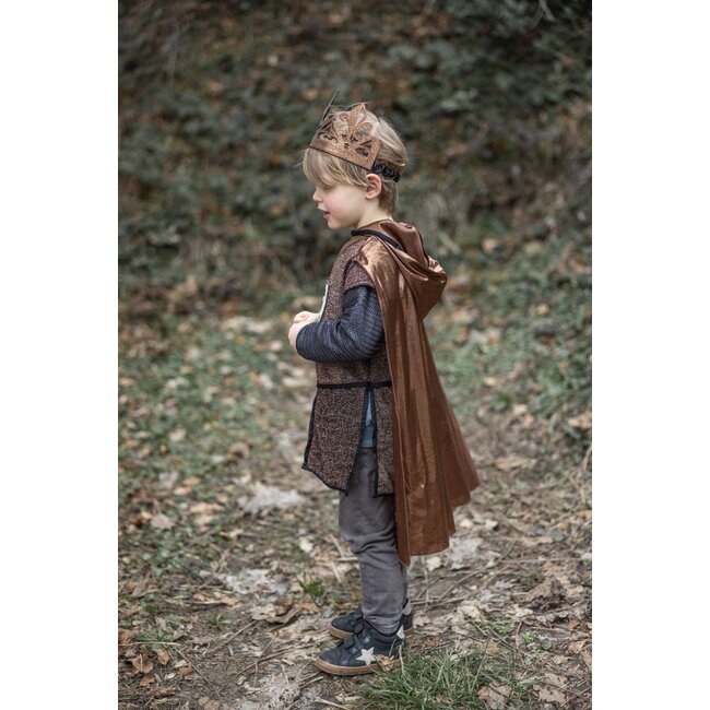 GREAT PRETENDERS DÉGUISEMENT - TUNIQUE & CAPE CHEVALIER CUIVRE 4-6ANS