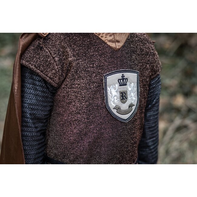 GREAT PRETENDERS DÉGUISEMENT - TUNIQUE & CAPE CHEVALIER CUIVRE 4-6ANS