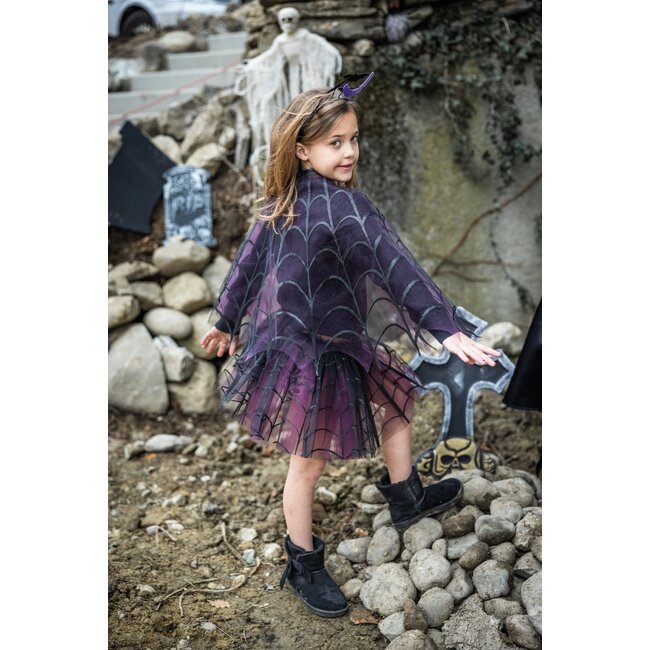 GREAT PRETENDERS DÉGUISEMENT - CAPE & TUTU TOILE D'ARAIGNÉE  4-6ANS