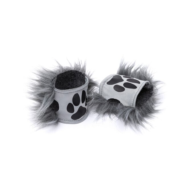 GREAT PRETENDERS DÉGUISEMENT - VESTE FOURRURE & GANTS LOUP  4-6ANS