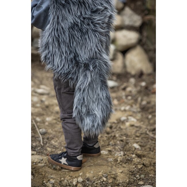 GREAT PRETENDERS DÉGUISEMENT - VESTE FOURRURE & GANTS LOUP  4-6ANS