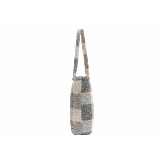 JOLLEIN SAC A LANGER "SHOPPER" CHECK BOUCLE