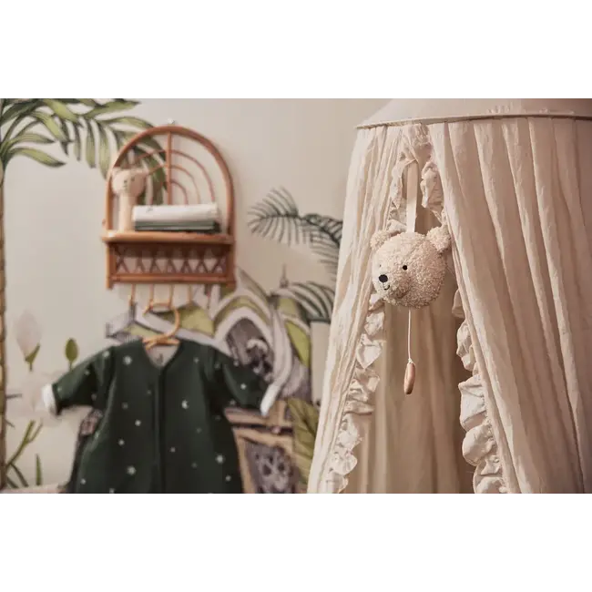 JOLLEIN PELUCHE MUSICALE " TEDDY BEAR" NATUREL