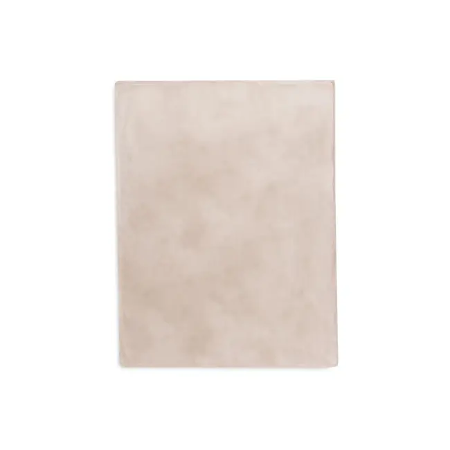 JOLLEIN COUVERTURE COTON DOUBLEE VELOURS 75X100CM - MIFFY NOUGAT/CORAL FLEECE