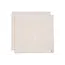 JOLLEIN PACK DE 2 LANGES EN COTON LARGE - 115 x 115cm - MIFFY STRIPE BISCUIT