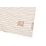 JOLLEIN PACK DE 2 LANGES EN COTON LARGE - 115 x 115cm - MIFFY STRIPE BISCUIT