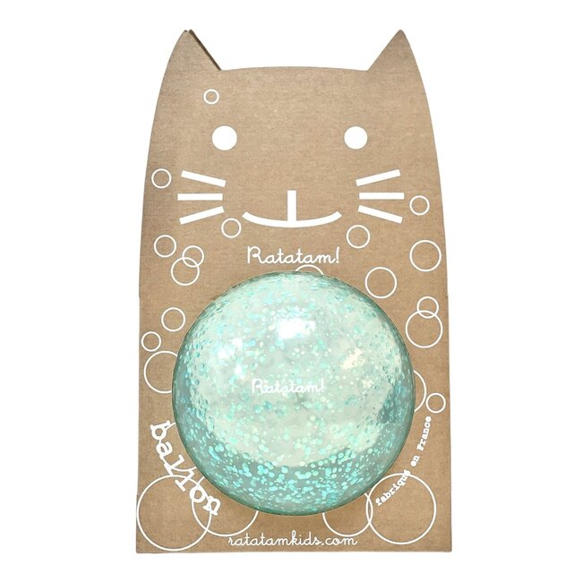 RATATAM BALLON CHAT BULLE BLEU