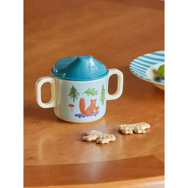 RICE GOBELET ANSE & BEC RICE - BLUE HAPPY FOREST