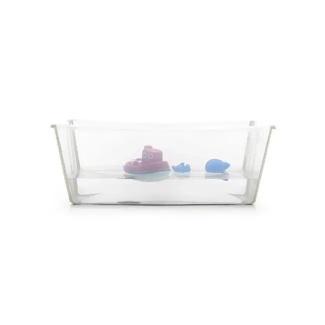 STOKKE FLEXIBATH - BAIGNOIRE PLIABLE - TRANSPARENTE SANDY BEIGE