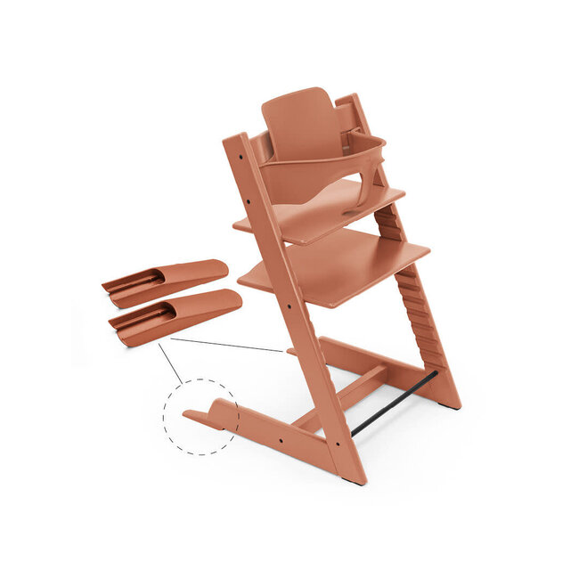 STOKKE TRIPP TRAPP - BABY SET - TERRACOTTA
