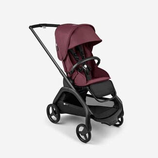 BUGABOO BUGABOO DRAGONFLY - POUSSETTE COMPLÈTE - BLACK / CERISE INTENSE