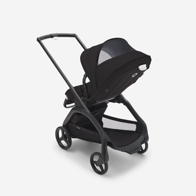 BUGABOO BUGABOO DRAGONFLY - POUSSETTE COMPLÈTE - BLACK / BLACK/GREY MELANGE