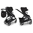 BUGABOO BUGABOO DRAGONFLY - POUSSETTE COMPLÈTE - BLACK / BLACK/GREY MELANGE