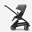 BUGABOO BUGABOO DRAGONFLY - POUSSETTE COMPLÈTE - BLACK / BLACK/GREY MELANGE