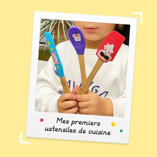 CHEFCLUB KIT D'USTENSILES DE CUISINE ENFANT