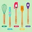 CHEFCLUB KIT D'USTENSILES DE CUISINE ENFANT