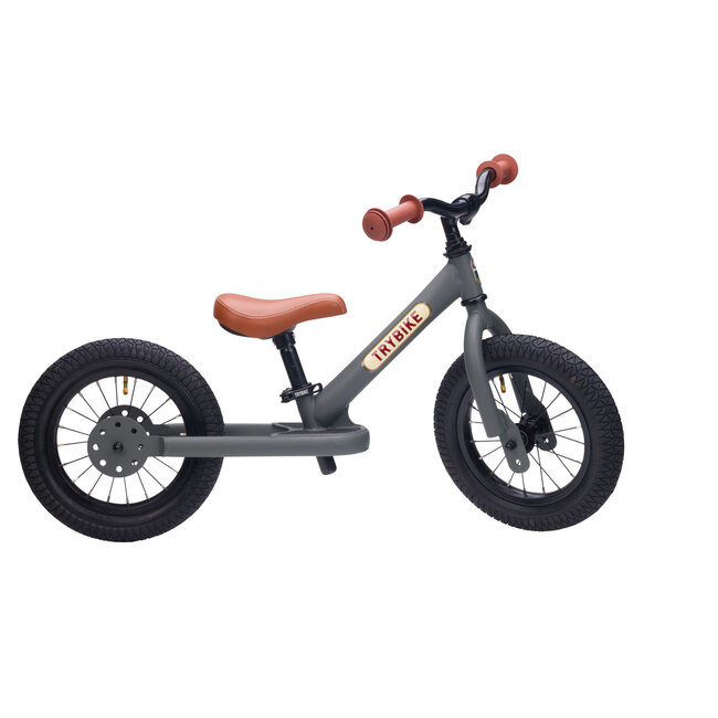 TRYBIKE DRAISIENNE VINTAGE TRYBIKE - ANTHRACITE MAT