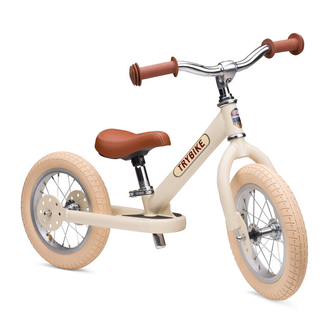 TRYBIKE DRAISIENNE VINTAGE TRYBIKE - CRÈME MAT