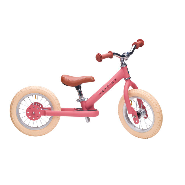TRYBIKE DRAISIENNE VINTAGE TRYBIKE - ROSE MAT