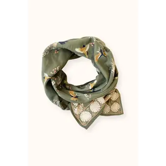 APACHES CERISIER EUCALYPTUS - GRAND FOULARD APACHES LATIKA