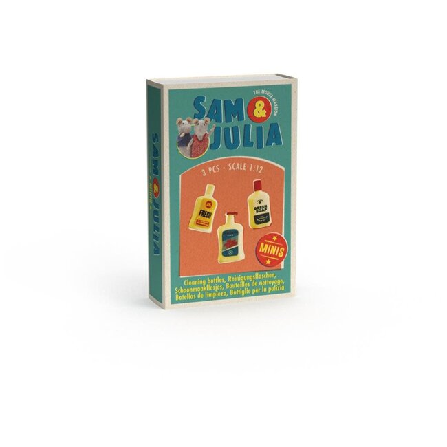 SAM & JULIA MINI BOÎTE SAM & JULIA - BOUTEILLES DE NETTOYAGE