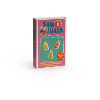 SAM & JULIA MINI BOÎTE SAM & JULIA - BOUTEILLES DE SAVON SAM & JULIA MINI BOÎTE SAM & JULIA - BOUTEILLES DE SAVON